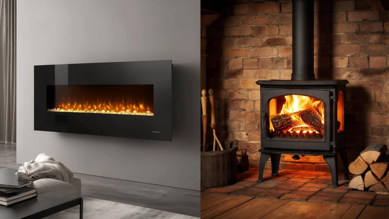 Electric vs Wood Burning Fireplace: Your Complete Guide to Making the Right Choice - PUREFLAME CO