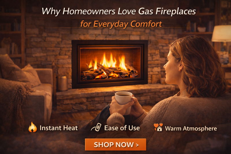 Why Homeowners Love Gas Fireplaces for Everyday Comfort Pure Flame Co