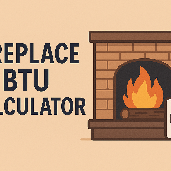 BTU Calculator Guide: Match Your Fireplace to Your Room Size