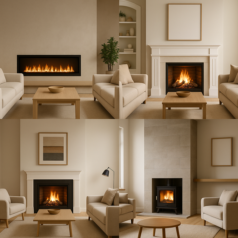 Indoor Fireplace Design Ideas: Mantels, Surrounds & Styles
