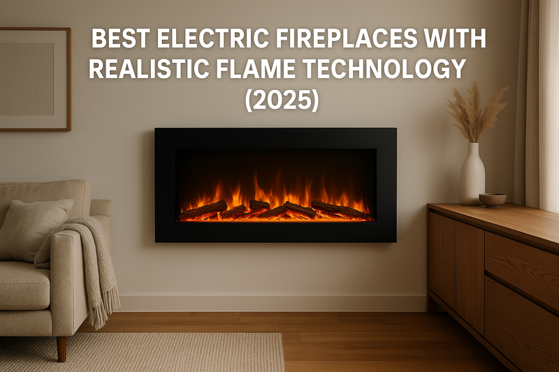 Best Electric Fireplaces with Realistic Flame Technology (2025)