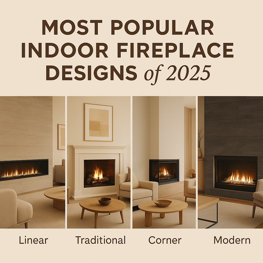 Most Popular Indoor Fireplace Designs of 2025
