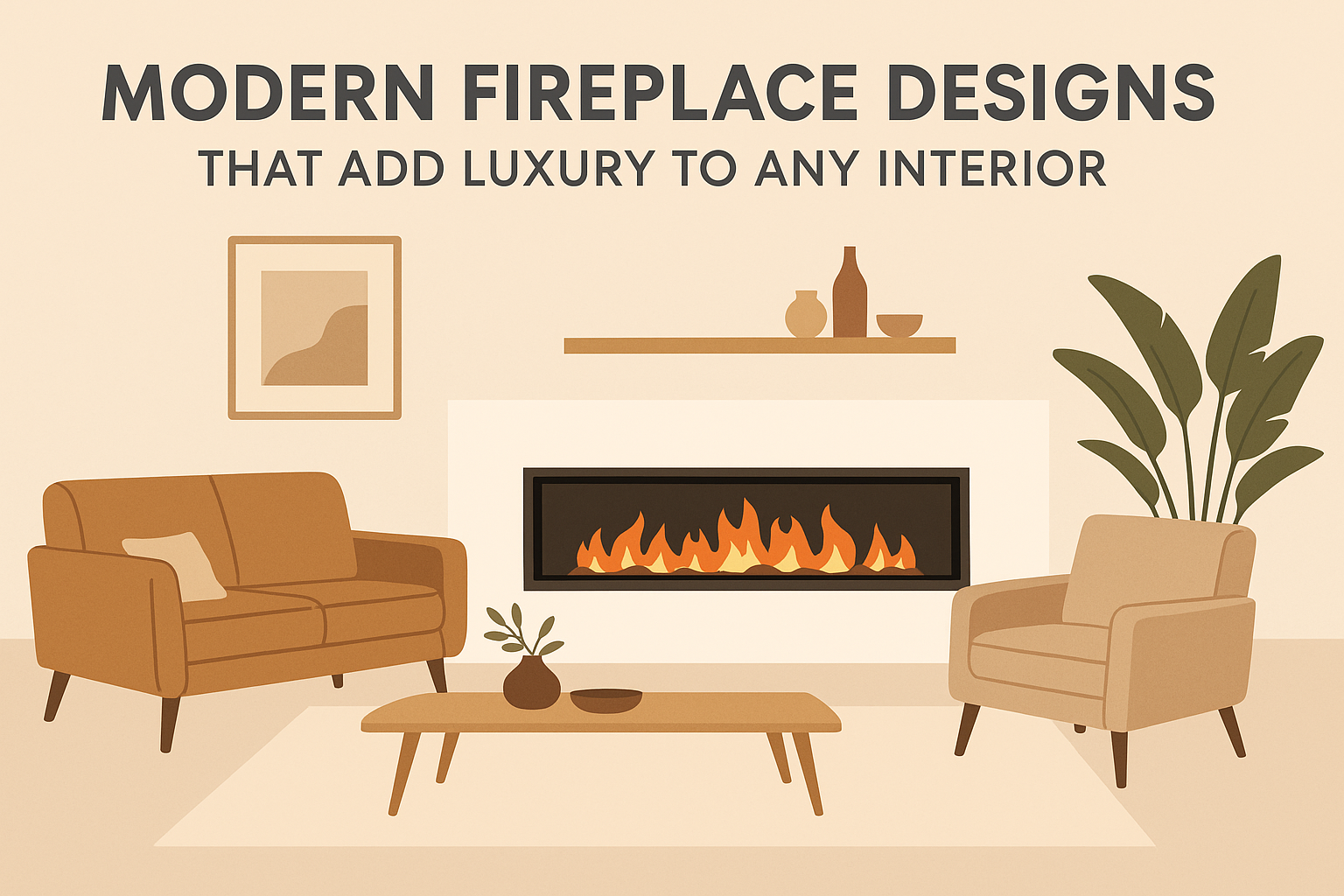Modern Fireplace Designs That Add Luxury to Any Interior | Pure Flame Co