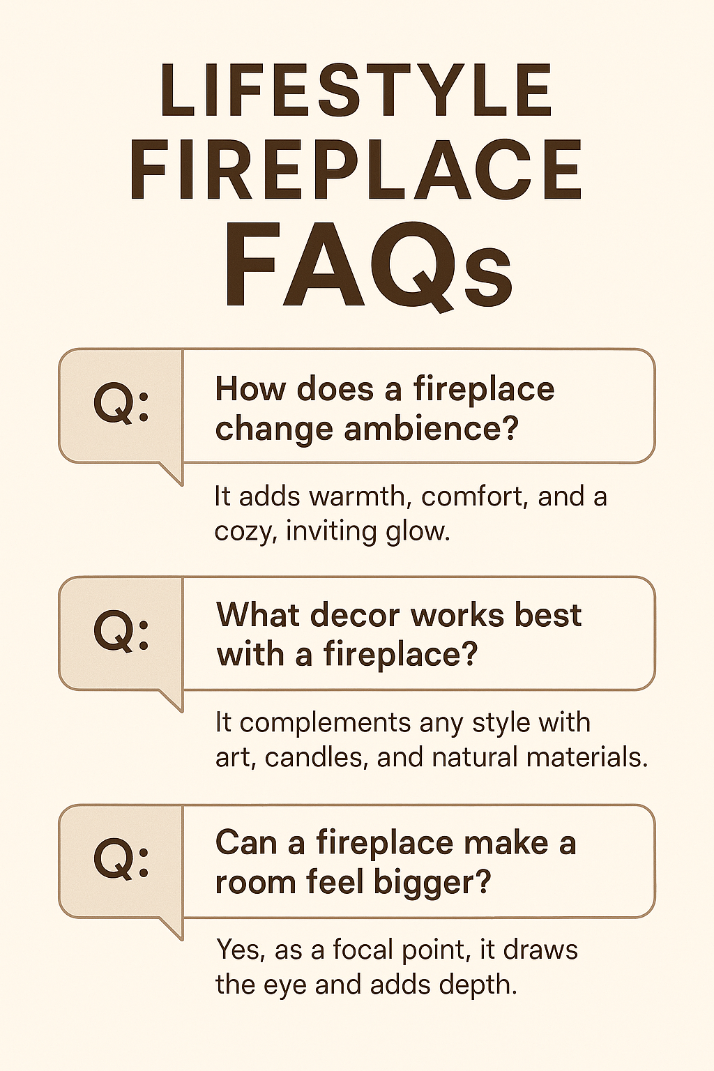 Lifestyle Fireplace FAQs: Ambience, Décor & Room Feel Explained