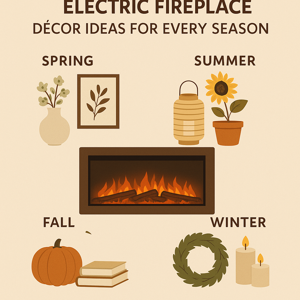 Styling Your Electric Fireplace: Décor Ideas for Every Season