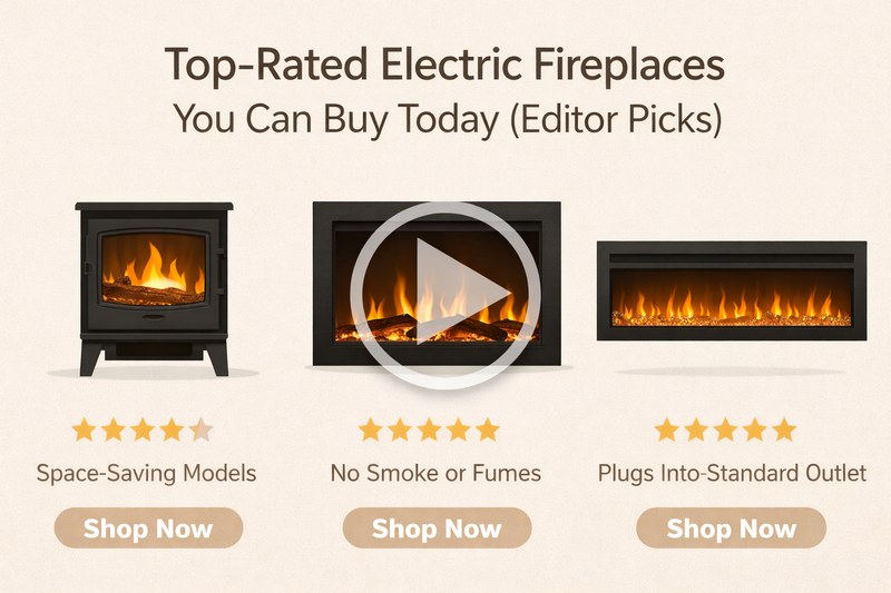 Top-Rated-Electric-Fireplaces-You-Can-Buy-Today-Editor-Picks Pure Flame Co