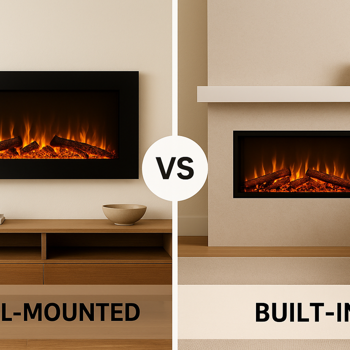 Shop Wall-Mounted & Built-In Electric Fireplaces (Side-by-Side)