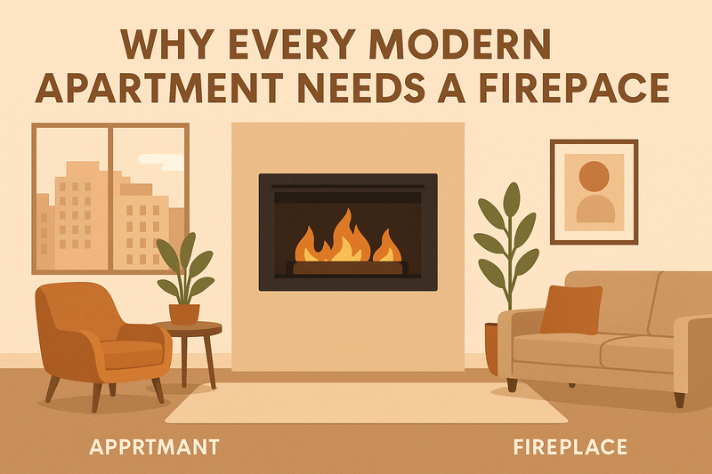Why Every Modern Apartment Needs a Fireplace