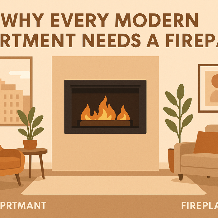 Why Every Modern Apartment Needs a Fireplace