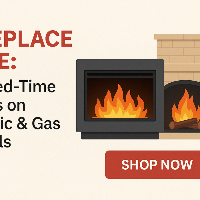 Fireplace Sale: Limited-Time Offers on Electric & Gas Models