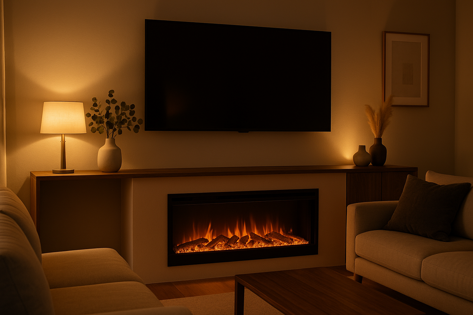 Setting the Mood: Using Electric Flame Effects to Change Room Atmosphere