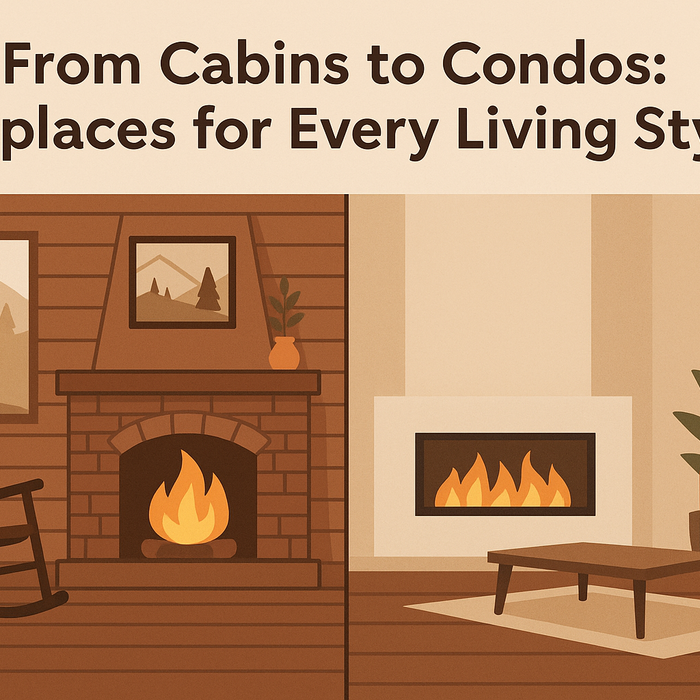 From Cabins to Condos: Fireplaces for Every Living Style