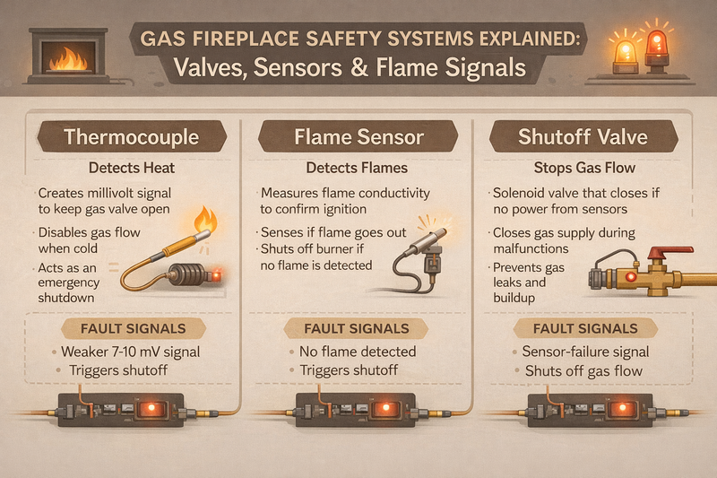 Gas-Fireplace-Safety-Systems-Explained-Valves-Sensors-Flame-Signals Pure Flame Co