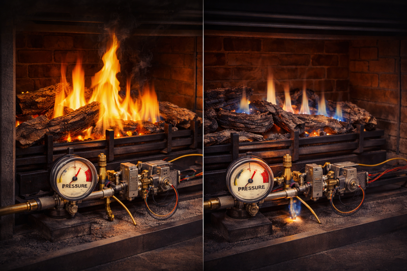 Gas Pressure, Regulators & Orifices: Why Flames Look “Wrong” Pure Flame Co