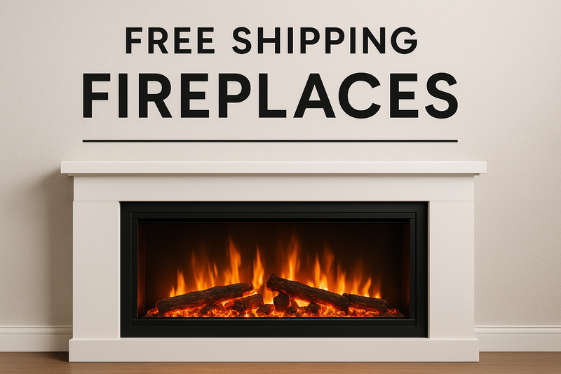 Free Shipping Fireplaces — The Complete Buyer’s Guide