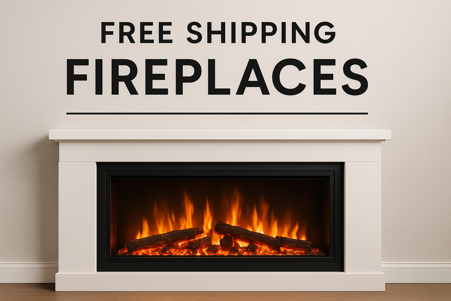 Free Shipping Fireplaces — The Complete Buyer’s Guide