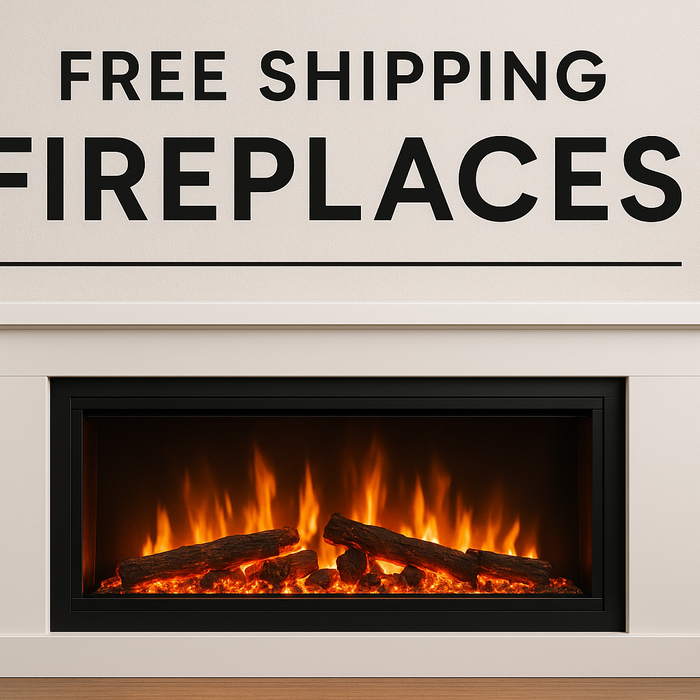 Free Shipping Fireplaces — The Complete Buyer’s Guide