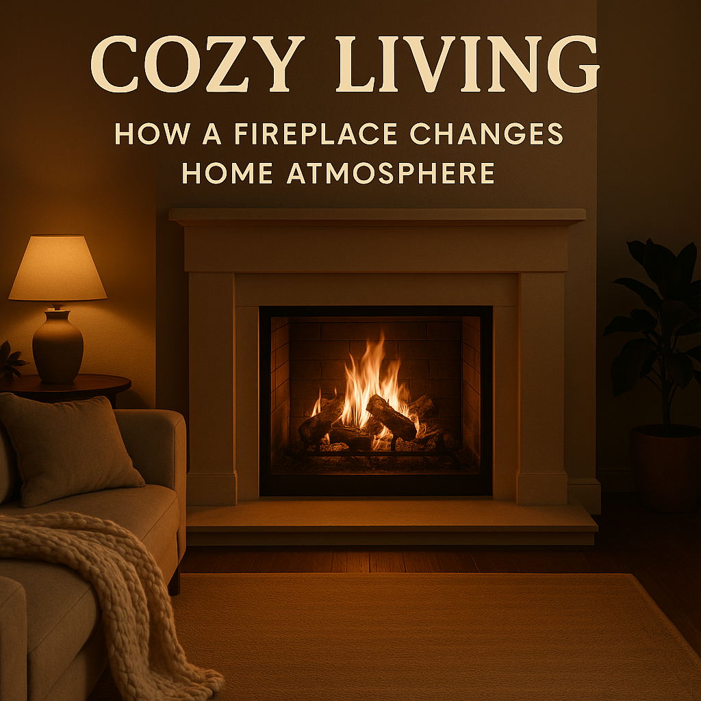 Cozy Living: How a Fireplace Changes Home Atmosphere