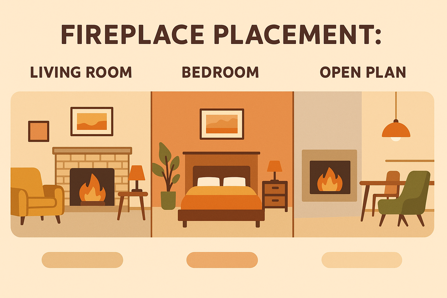 Fireplace Wall Ideas & Materials 2025