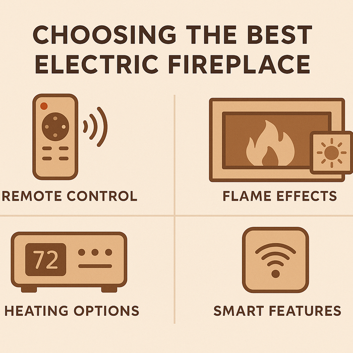 Choosing the Best Electric Fireplace: Key Features to Look For