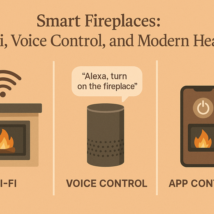 Smart Fireplaces: Wi-Fi, Voice Control, and Modern Heating Tech