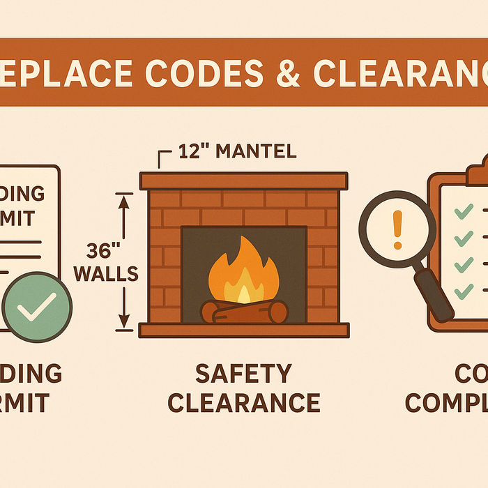 Fireplace Codes & Clearances: Read This Before You Build (2025)