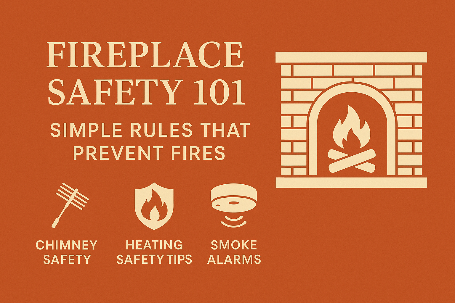 Fireplace Safety 101: Simple Rules That Prevent Fires