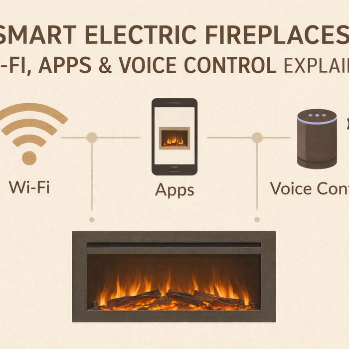 Smart-Electric-Fireplaces-Wi-Fi-Apps-Voice-Control-Explained Pure Flame Co