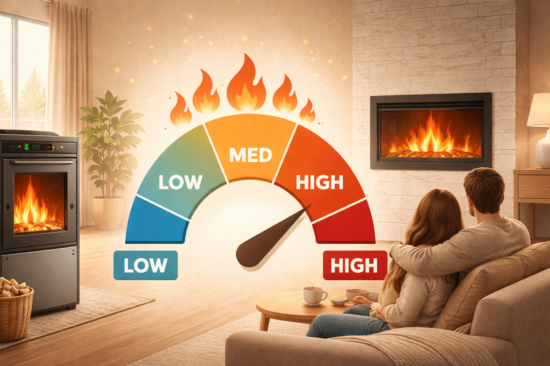 Sizing a Pellet Fireplace: How Much Heat Is Enough? Pure Flame Co