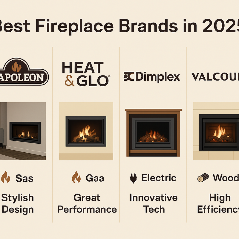 Best Fireplace Brands in 2025 – Expert Picks & Comparisons | Pure Flame Co