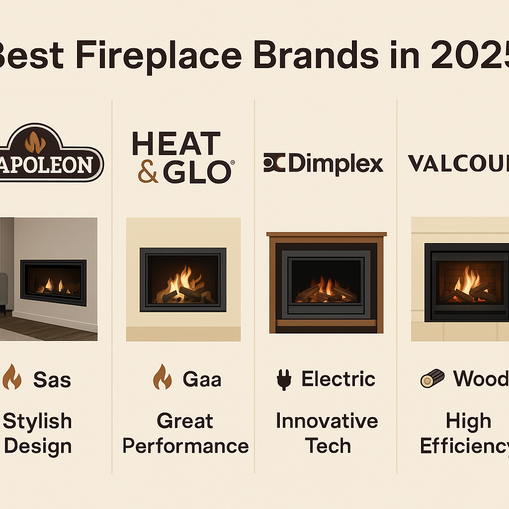 Best Fireplace Brands in 2025 – Expert Picks & Comparisons | Pure Flame Co