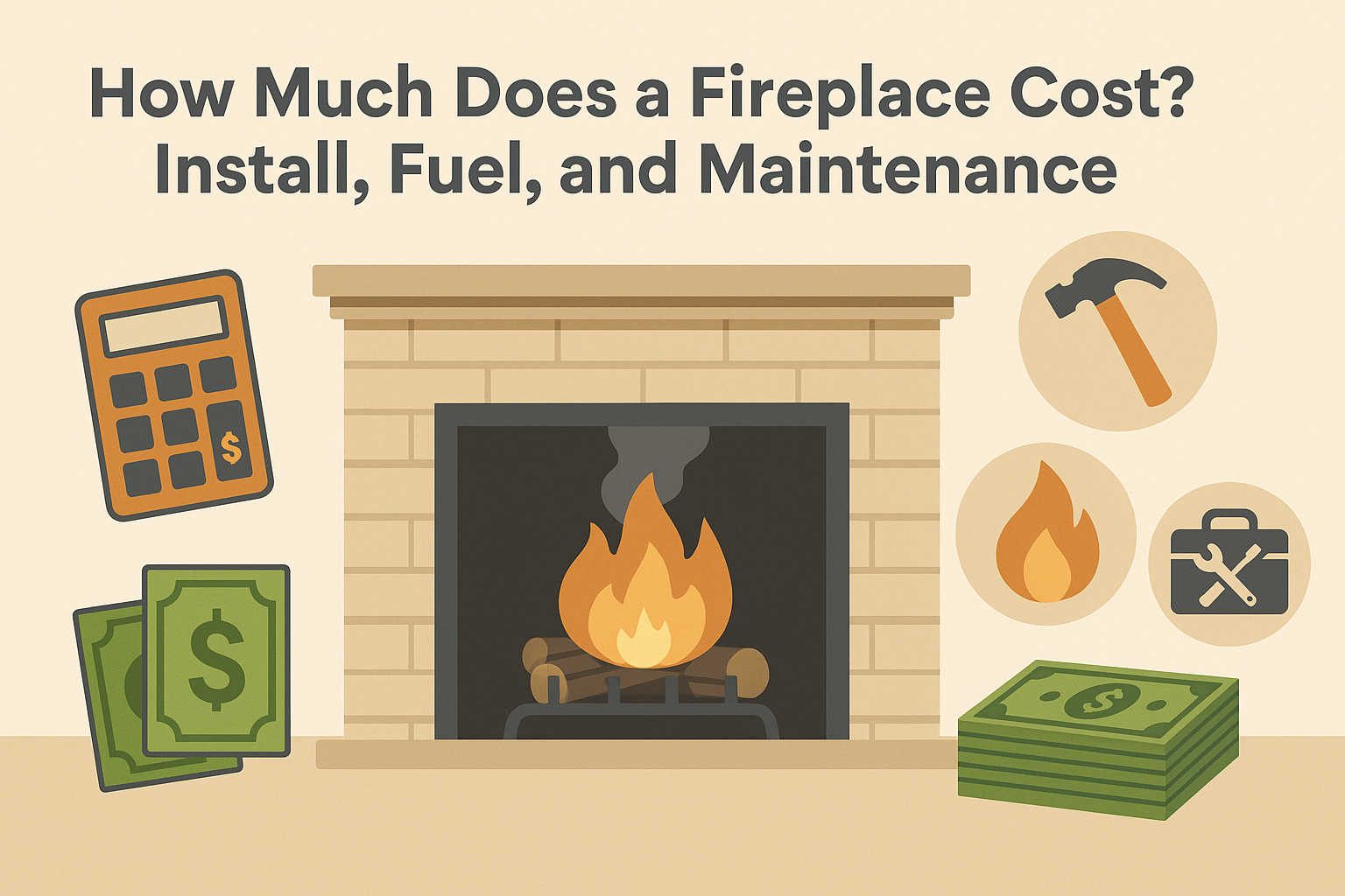 How Much Does a Fireplace Cost? Installation, Fuel & Maintenance