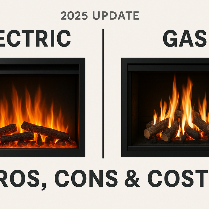 Electric vs Gas Fireplaces: Pros, Cons & Costs (2025 Update)
