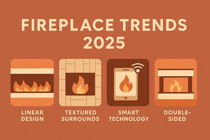 Fireplace Trends 2025: What Homeowners Are Choosing This Year