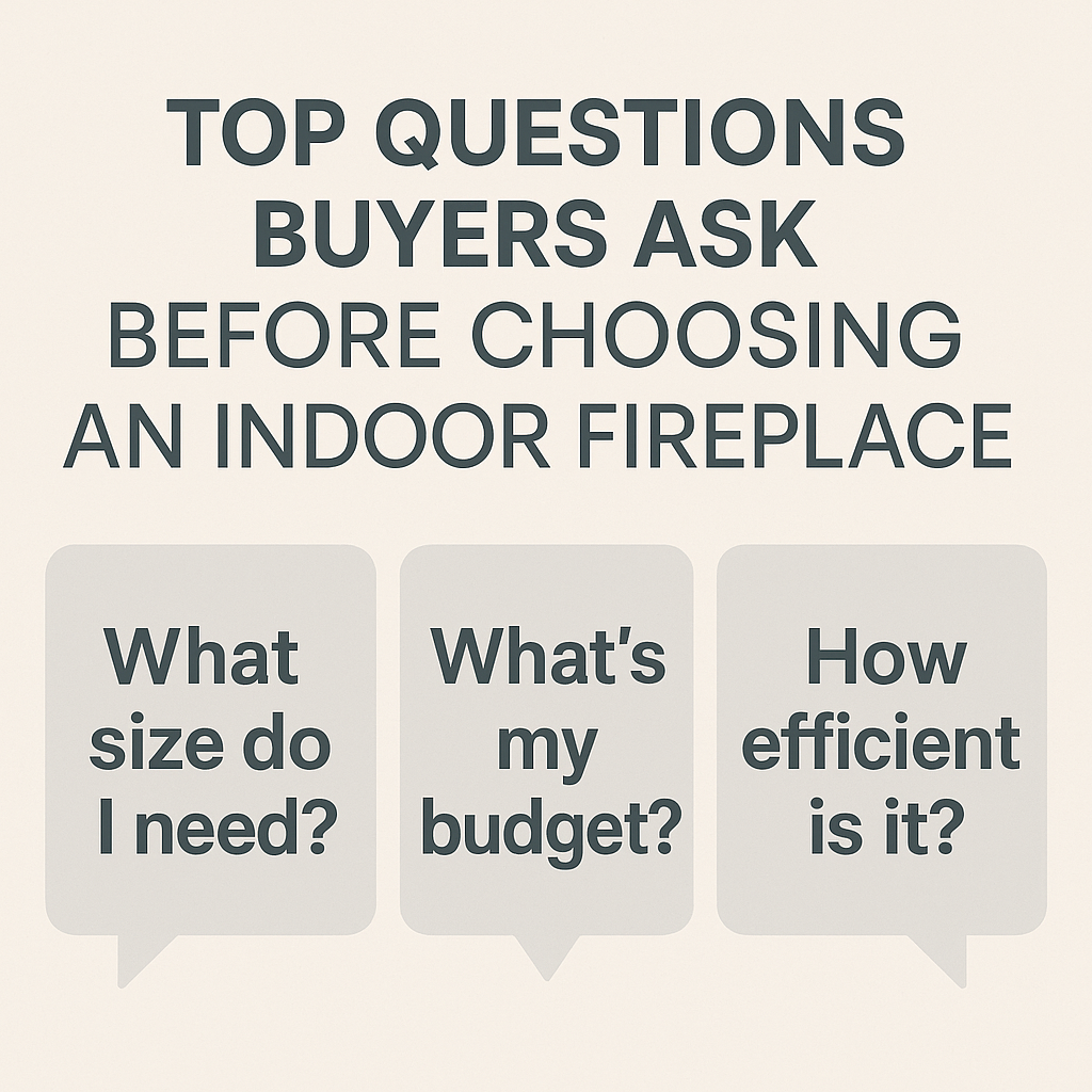 Top Questions Buyers Ask Before Choosing an Indoor Fireplace