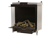 Faber E-Matrix 35 -inch 2-Sided Left Corner Water Vapor Built-In Electric Fireplace Firebox | FEF3226L2L | Water Myst Fireplace | Electric Fireplaces Depot