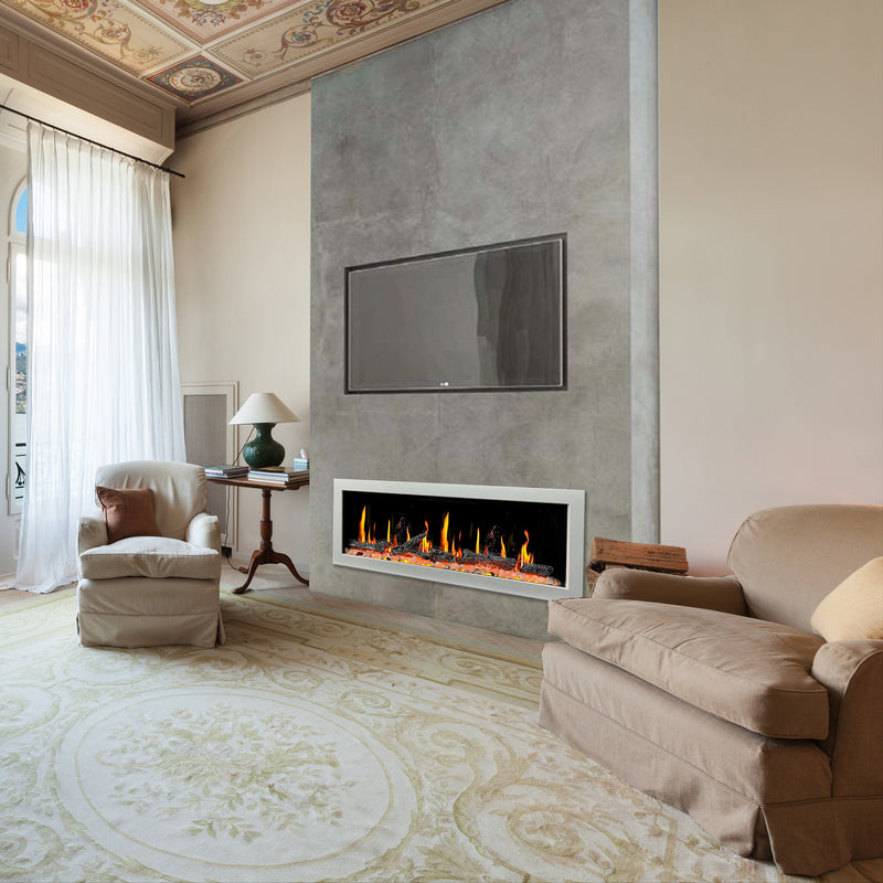 Latitude 55" Ultra Slim Built-in Electric Fireplace