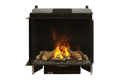 Faber E-Matrix 35 -inch 2-Sided Left Corner Water Vapor Built-In Electric Fireplace Firebox | FEF3226L2L | Water Myst Fireplace | Electric Fireplaces Depot