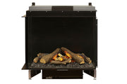 Faber E-Matrix 35 -inch 2-Sided Left Corner Water Vapor Built-In Electric Fireplace Firebox | FEF3226L2L | Water Myst Fireplace | Electric Fireplaces Depot