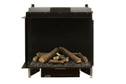 Faber E-Matrix 35 -inch 2-Sided Left Corner Water Vapor Built-In Electric Fireplace Firebox | FEF3226L2L | Water Myst Fireplace | Electric Fireplaces Depot
