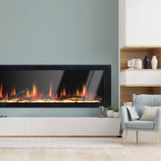 Latitude II 48-in Smart Wall Mount Electric Fireplace - Electric Fireplace -  Latitude -  Electric Fireplace -  ZEF48X