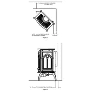 Empire VFD30CC Cast Iron Gas Stove - 25,000 BTU Vent Free Fireplace Heater | Traditional Freestanding Design with Realistic Log Set | Natural Gas or LPG Compatible - Gas Stove -  Empire Comfort Systems -  Gas Stove -  VFD30CC-NG-PB