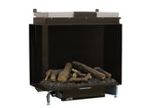 Faber E-Matrix 35 -inch 2-Sided Left Corner Water Vapor Built-In Electric Fireplace Firebox | FEF3226L2L | Water Myst Fireplace | Electric Fireplaces Depot