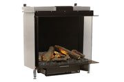 Faber E-Matrix 35 -inch 2-Sided Right Corner Water Vapor Built-In Electric Fireplace Firebox | FEF3226L2R | Water Myst Fireplace | Electric Fireplaces Depot