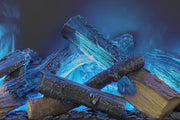 Dimplex 30'' Opti-Myst Aura Electric Fireplace - Aquamarine Flame Color