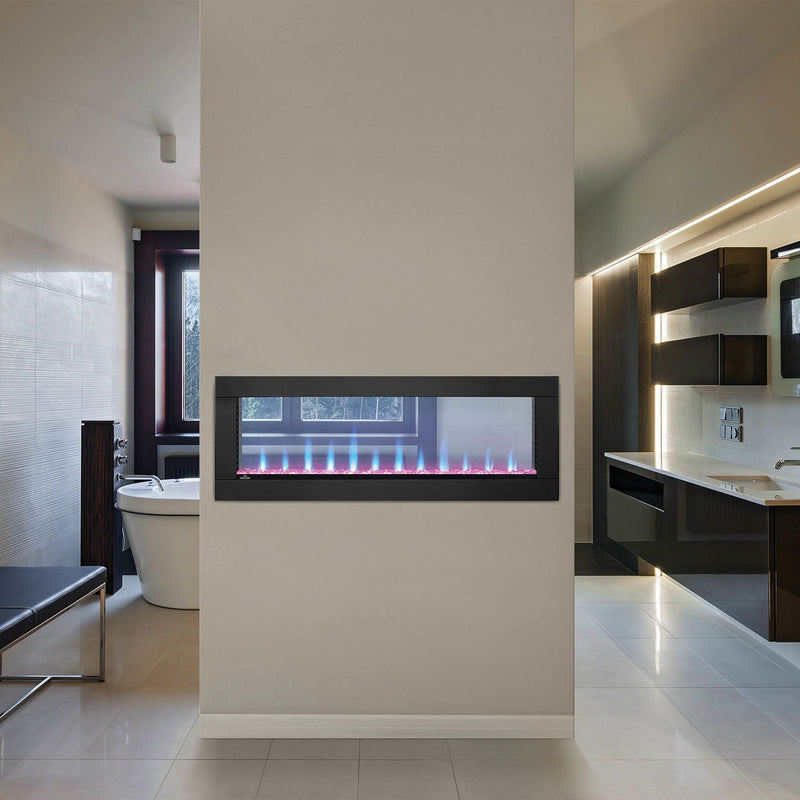 Napoleon Clearion Elite 60'' See Thru Electric Fireplace - NEFBD60HE