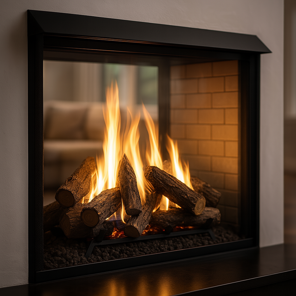See Through Fireplaces