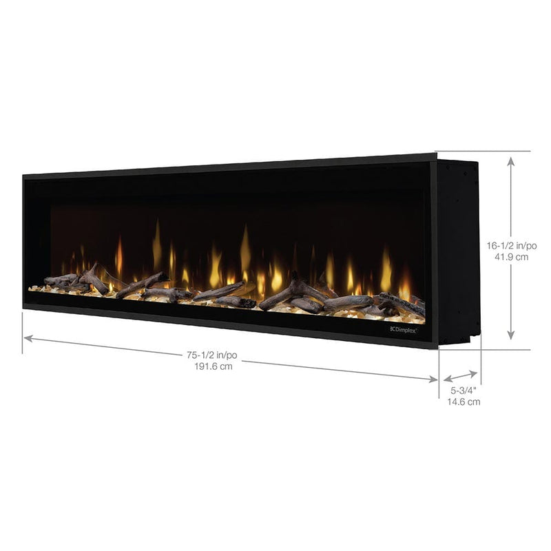 Dimplex Ignite Evolve 74-in Linear Electric Fireplace - EVO74