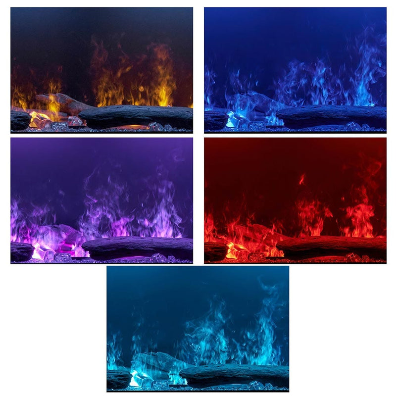 Dimplex Optimyst 86-in Linear Electric Fireplace -  OLF86-AM