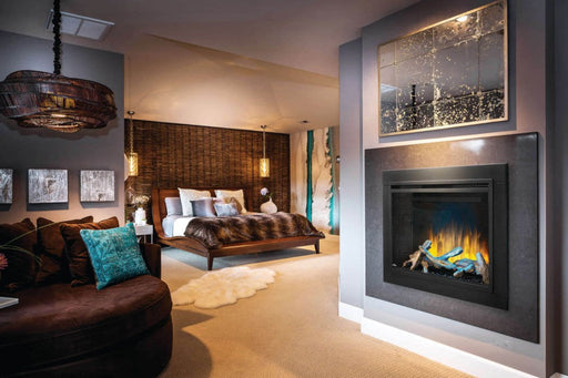 Napoleon Element 42" Built-In Electric Fireplace - NEFB42H-BS Bedroom